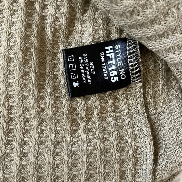 Three Bird Nest - Women’s Waffle Tank Top - Sage - Picture 8 of 10